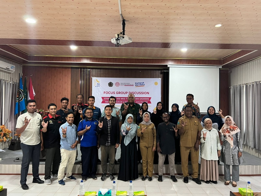 Menuju Masa Depan Berdaya Saing Global: Fakultas Hukum Ilmu Sosial dan Politik Selenggarakan FGD untuk Sosialisasi Visi, Misi, dan Tujuan
