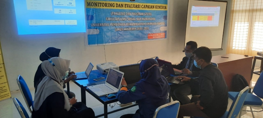 FISHUM Hadiri Monitoring dan Evaluasi Capaian Kerja bersama LPM