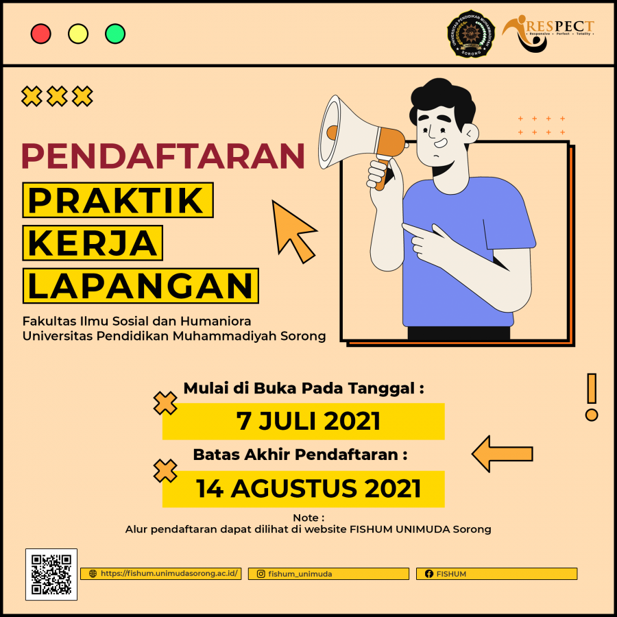 Prosedur Mahasiwa Praktik Kerja Lapangan FISHUM UNIMUDA Sorong 2021