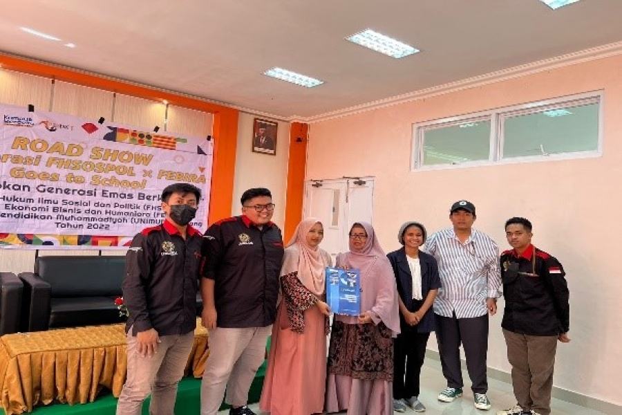 Roadshow FEBIRA X FHSOSPOL UNIMUDA Goes To School : Pembekalan Calon Generasi Emas Putra Putri Terbaik Papua